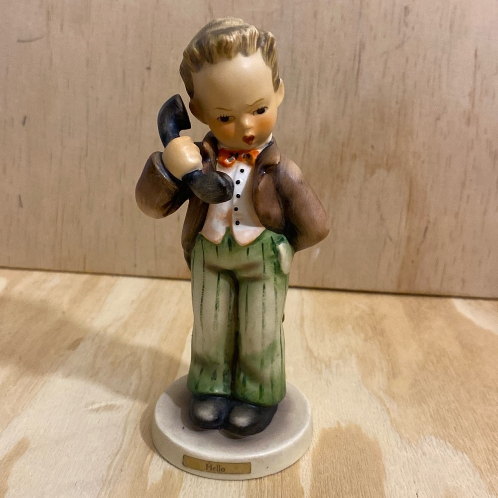 MJ Hummel Hello Figurine  Made In West Germany